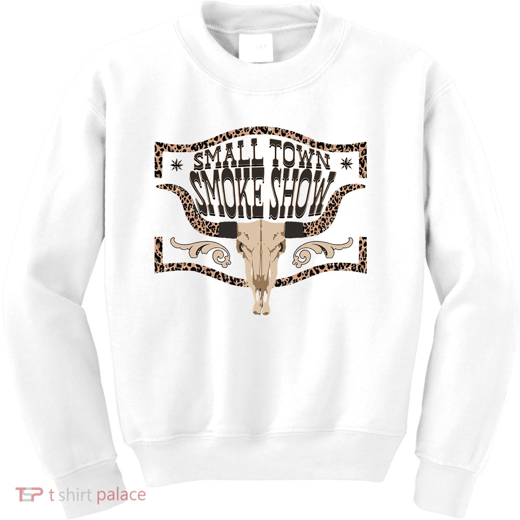 Oklahoma Smokeshow Small Town Smoke Show Kids Sweatshirt