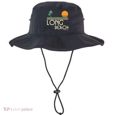 Oc Surf Style Vintage Long Beach California Bucket Hat