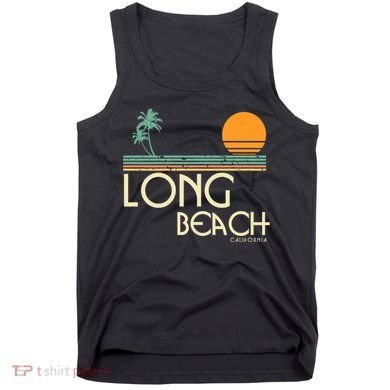 Oc Surf Style Vintage Long Beach California Tank Top