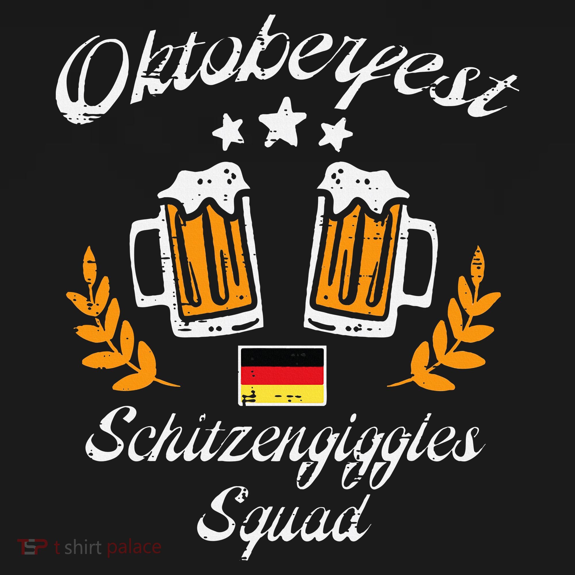Oktoberfest Schitzengiggle Squad Bavarian Festival Doggie Tank