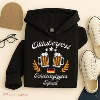 Oktoberfest Schitzengiggle Squad Bavarian Festival Hoodie thumb 4
