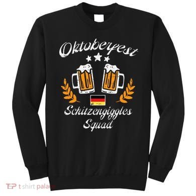 Oktoberfest Schitzengiggle Squad Bavarian Festival Sweatshirt