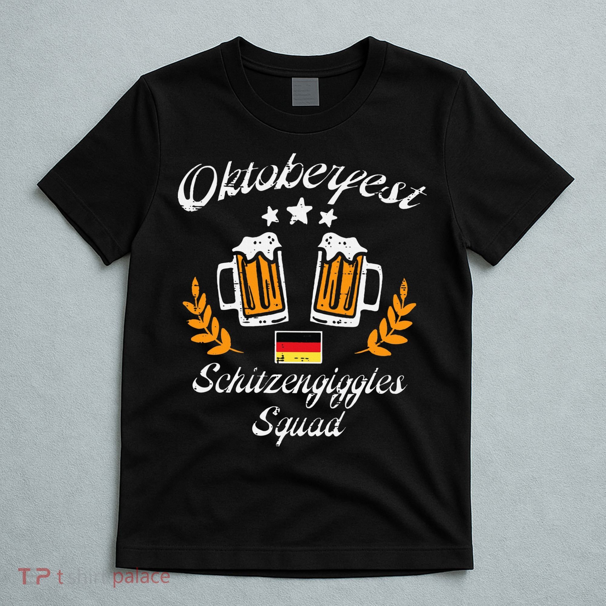 Oktoberfest Schitzengiggle Squad Bavarian Festival T-Shirt