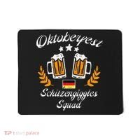 Oktoberfest Schitzengiggle Squad Bavarian Festival Mousepad thumb 0