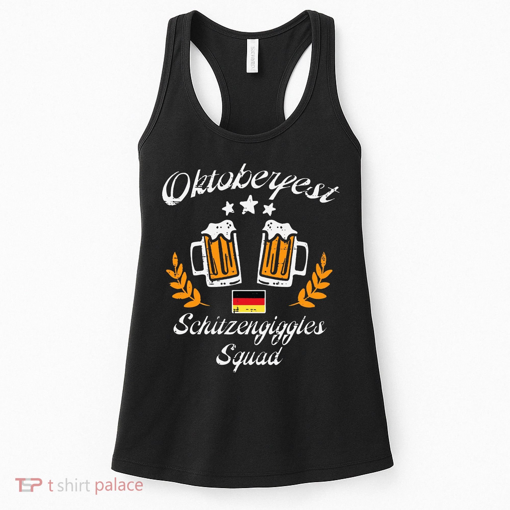 Oktoberfest Schitzengiggle Squad Bavarian Festival Women's Tank Top