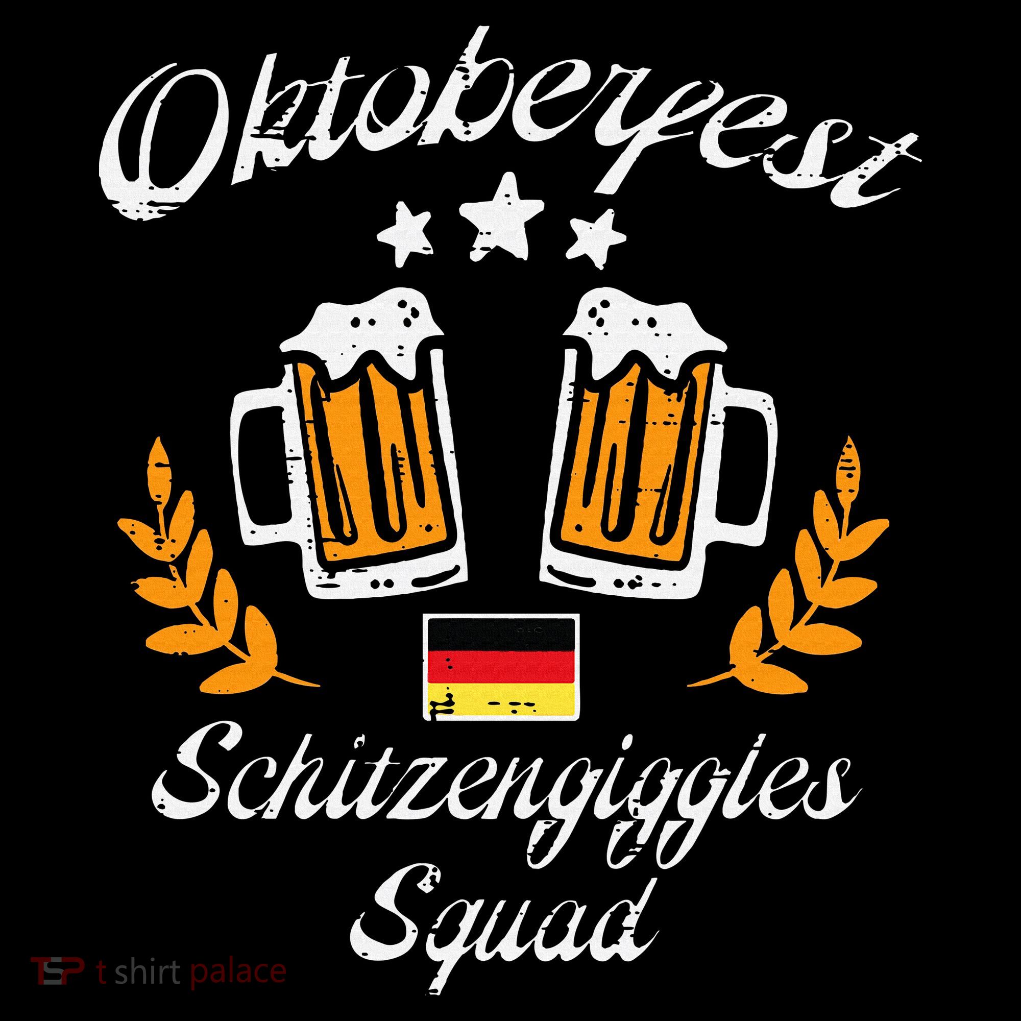Oktoberfest Schitzengiggle Squad Bavarian Festival Women's Tank Top