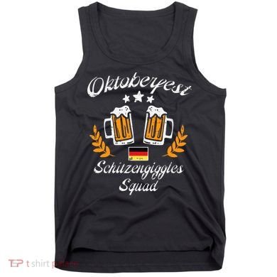 Oktoberfest Schitzengiggle Squad Bavarian Festival Tank Top