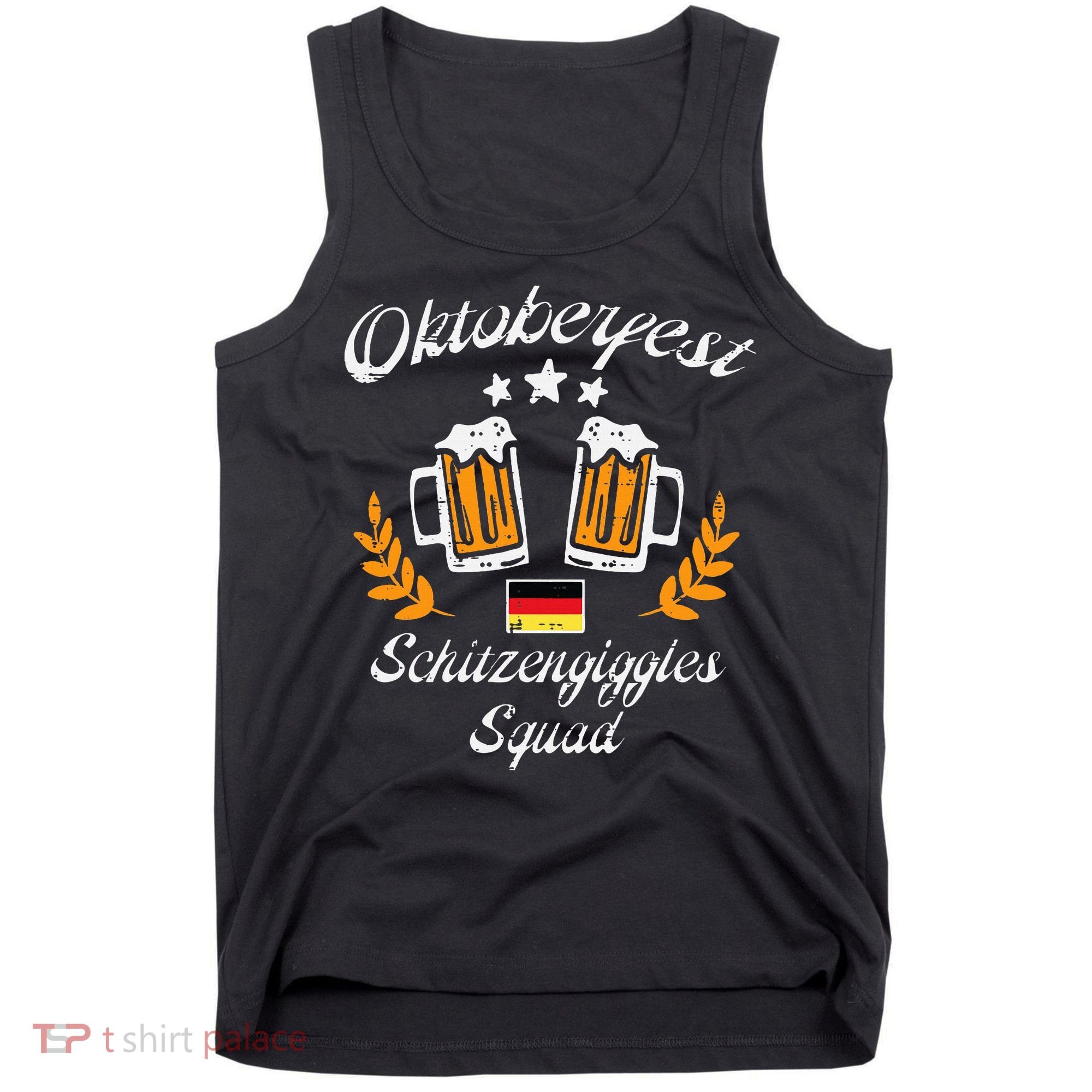 Oktoberfest Schitzengiggle Squad Bavarian Festival Tank Top