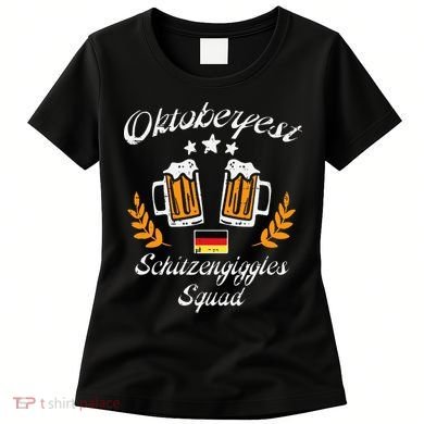 Oktoberfest Schitzengiggle Squad Bavarian Festival Women's T-Shirt