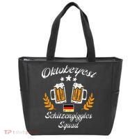 Oktoberfest Schitzengiggle Squad Bavarian Festival Tote Bag thumb 0
