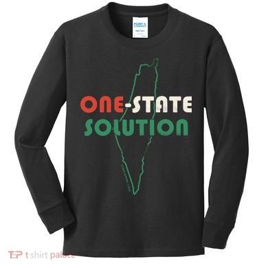 One State Solution Kids Long Sleeve Shirt