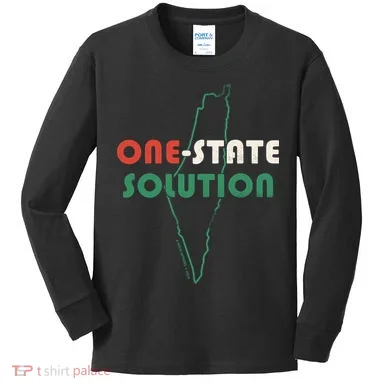 One State Solution Kids Long Sleeve Shirt