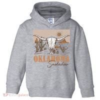 Oklahoma Smoke Show | Oklahoma Smokeshow Western Country Toddler Hoodie thumb 0