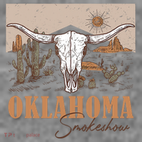 Oklahoma Smoke Show | Oklahoma Smokeshow Western Country Toddler Hoodie thumb 2