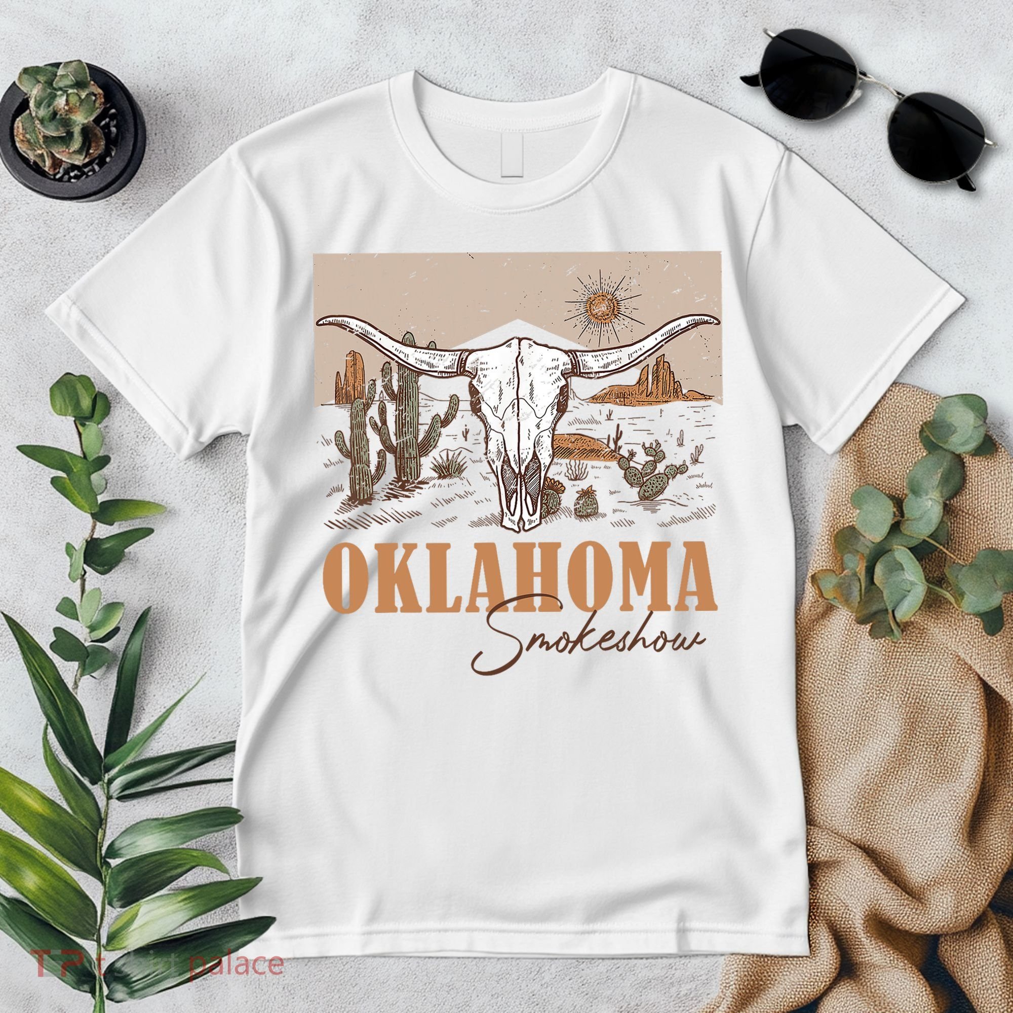 Oklahoma Smoke Show | Oklahoma Smokeshow Western Country Premium T-Shirt