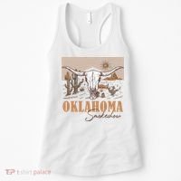 Oklahoma Smoke Show | Oklahoma Smokeshow Western Country Women's Tank Top thumb 0