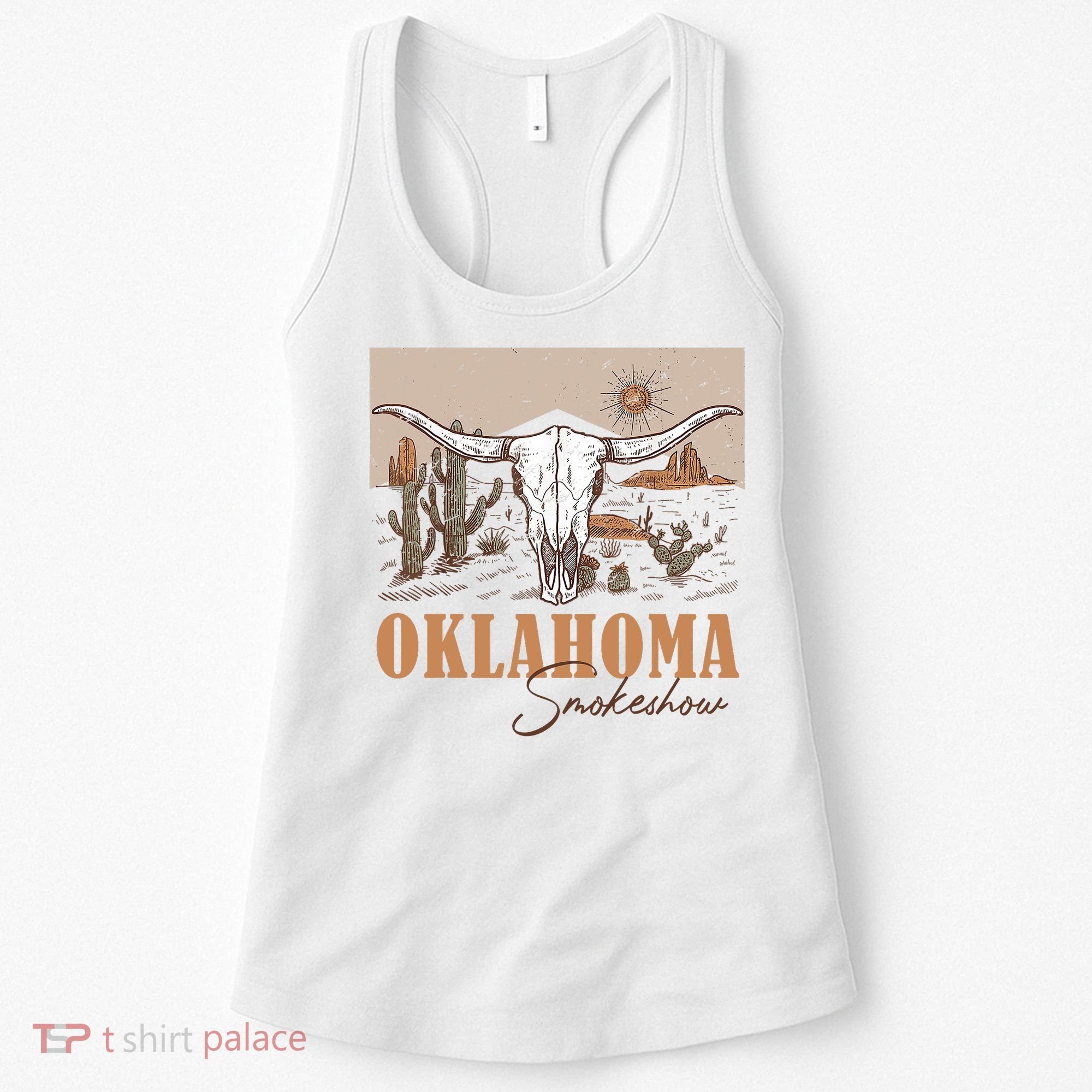 Oklahoma Smoke Show | Oklahoma Smokeshow Western Country Women's Tank Top