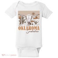 Oklahoma Smoke Show | Oklahoma Smokeshow Western Country Baby Bodysuit thumb 0