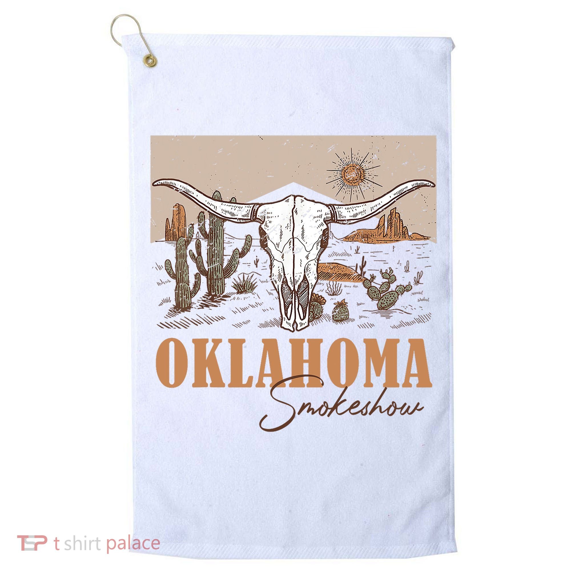 Oklahoma Smoke Show | Oklahoma Smokeshow Western Country Golf Towel