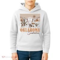 Oklahoma Smoke Show | Oklahoma Smokeshow Western Country Kids Hoodie thumb 4