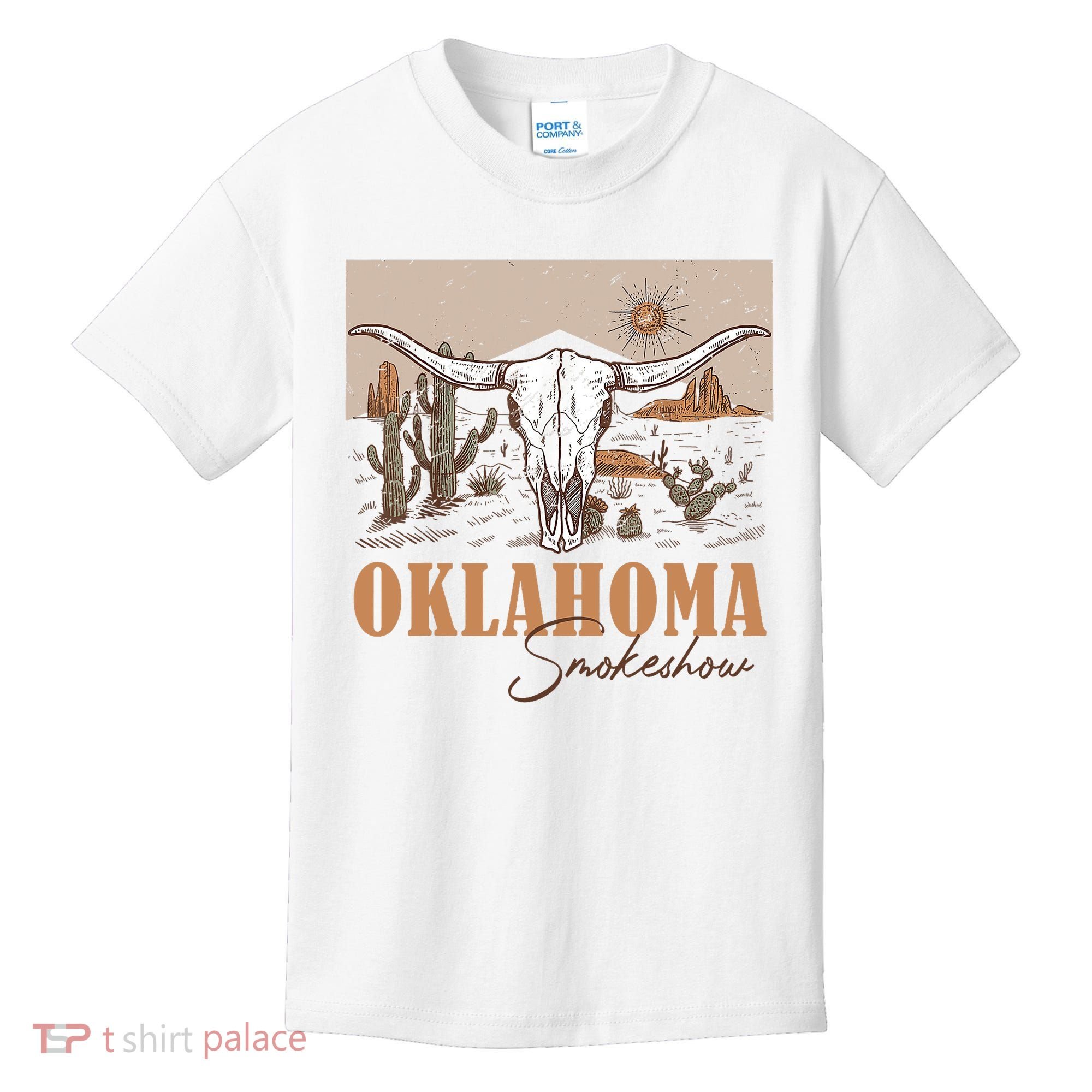 Oklahoma Smoke Show | Oklahoma Smokeshow Western Country Kids T-Shirt