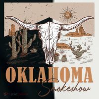 Oklahoma Smoke Show | Oklahoma Smokeshow Western Country Infant Baby Jersey Bodysuit thumb 2