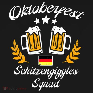 Oktoberfest Schitzengiggle Squad Bavarian Festival Ornament