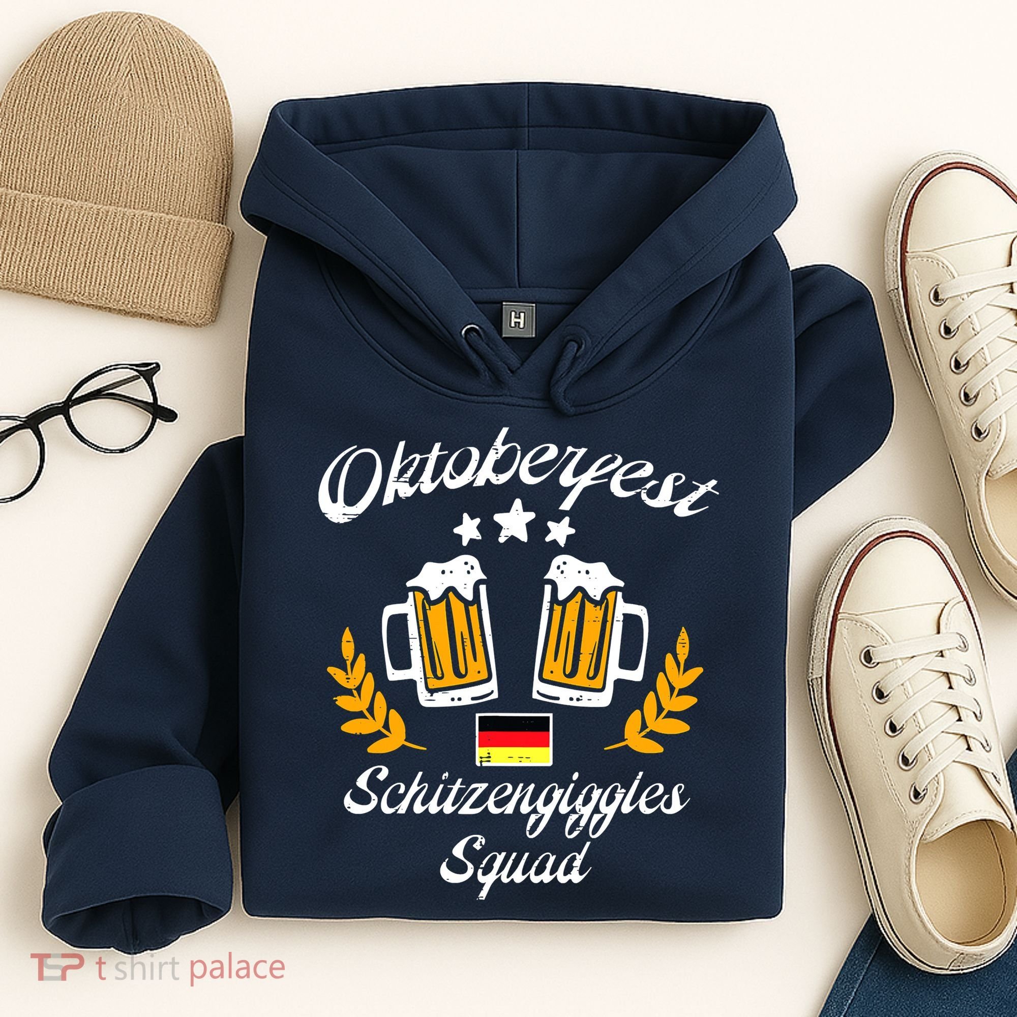 Oktoberfest Schitzengiggle Squad Bavarian Festival Hoodie