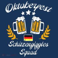 Oktoberfest Schitzengiggle Squad Bavarian Festival Women's Hoodie thumb 2