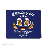 Oktoberfest Schitzengiggle Squad Bavarian Festival Mousepad thumb 0