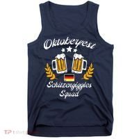 Oktoberfest Schitzengiggle Squad Bavarian Festival Tank Top thumb 0