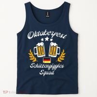 Oktoberfest Schitzengiggle Squad Bavarian Festival Tank Top thumb 2