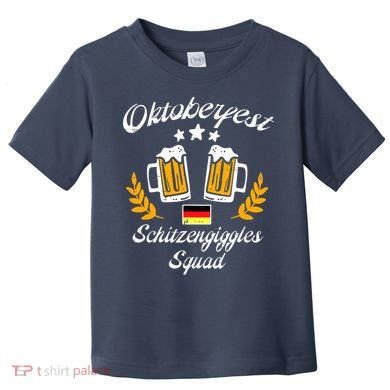 Oktoberfest Schitzengiggle Squad Bavarian Festival Toddler T-Shirt