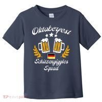 Oktoberfest Schitzengiggle Squad Bavarian Festival Toddler T-Shirt thumb 0