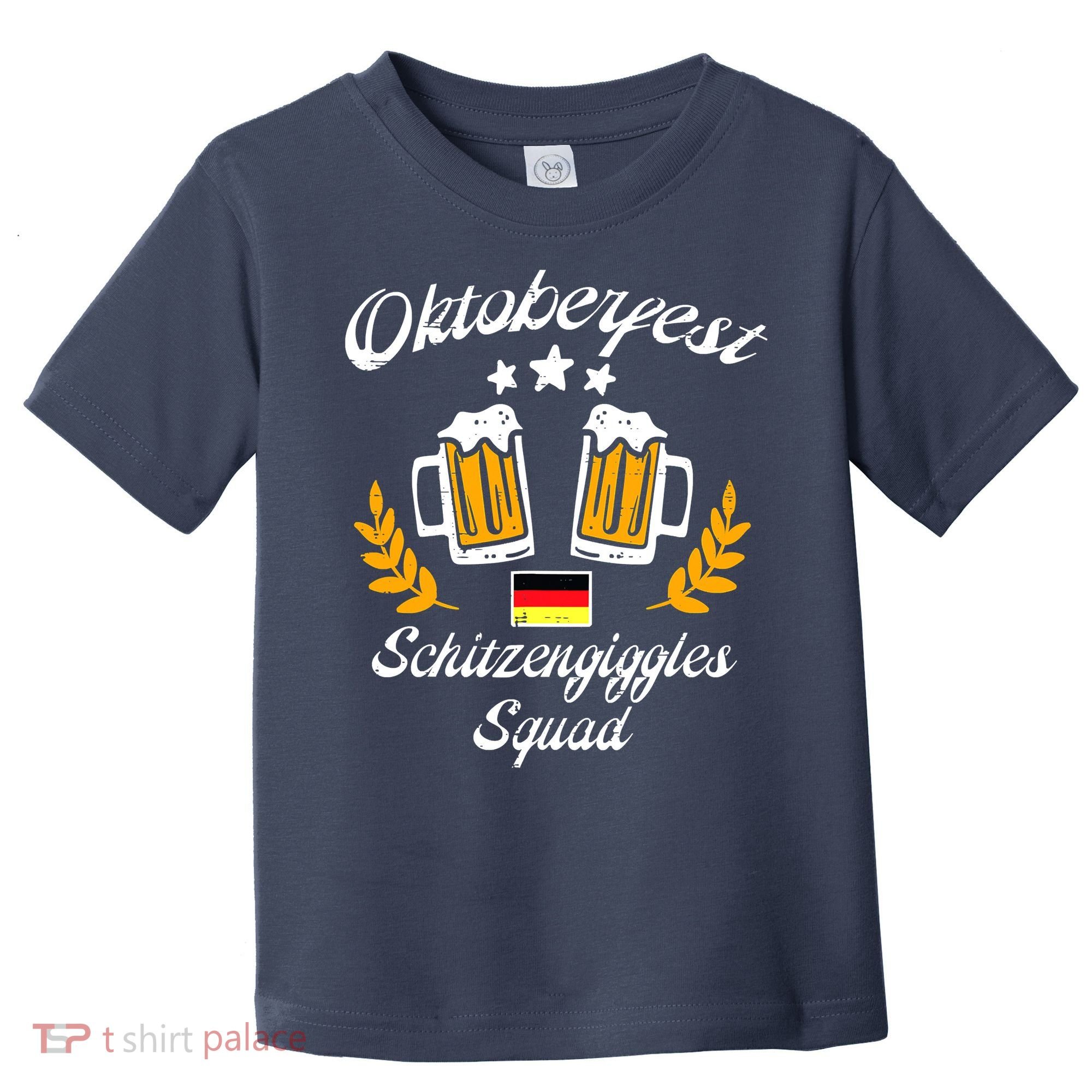 Oktoberfest Schitzengiggle Squad Bavarian Festival Toddler T-Shirt