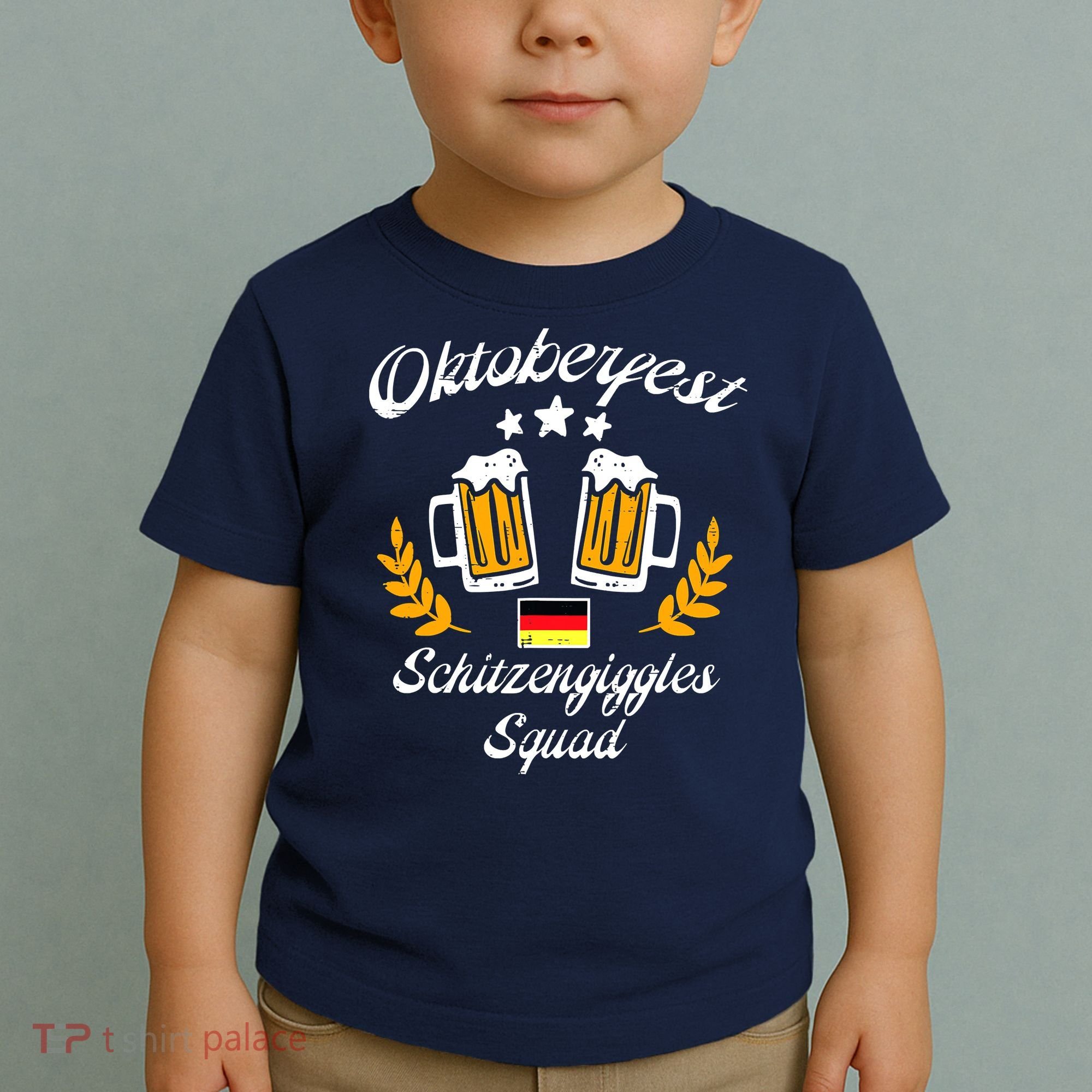 Oktoberfest Schitzengiggle Squad Bavarian Festival Toddler T-Shirt
