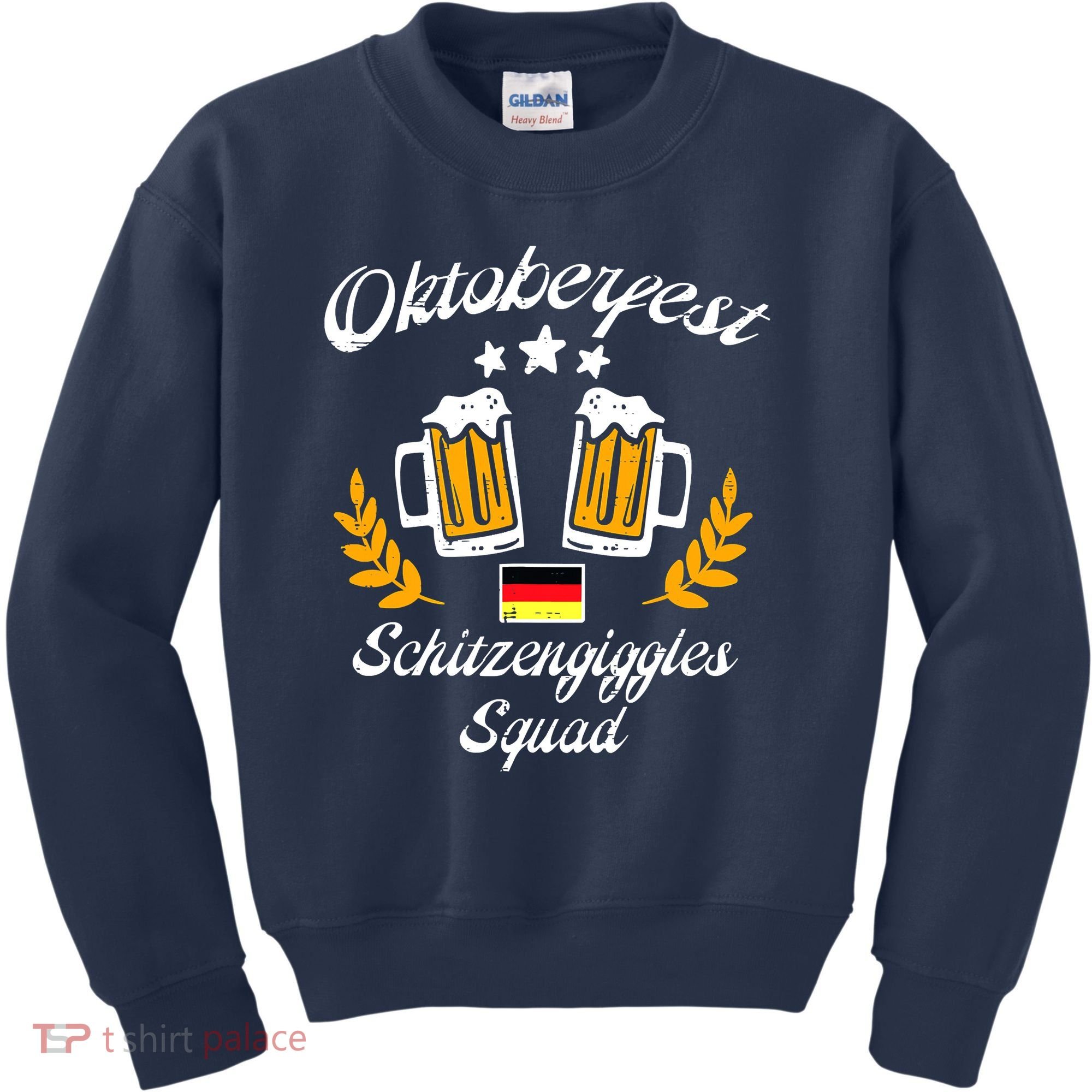 Oktoberfest Schitzengiggle Squad Bavarian Festival Kids Sweatshirt