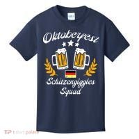 Oktoberfest Schitzengiggle Squad Bavarian Festival Kids T-Shirt thumb 0