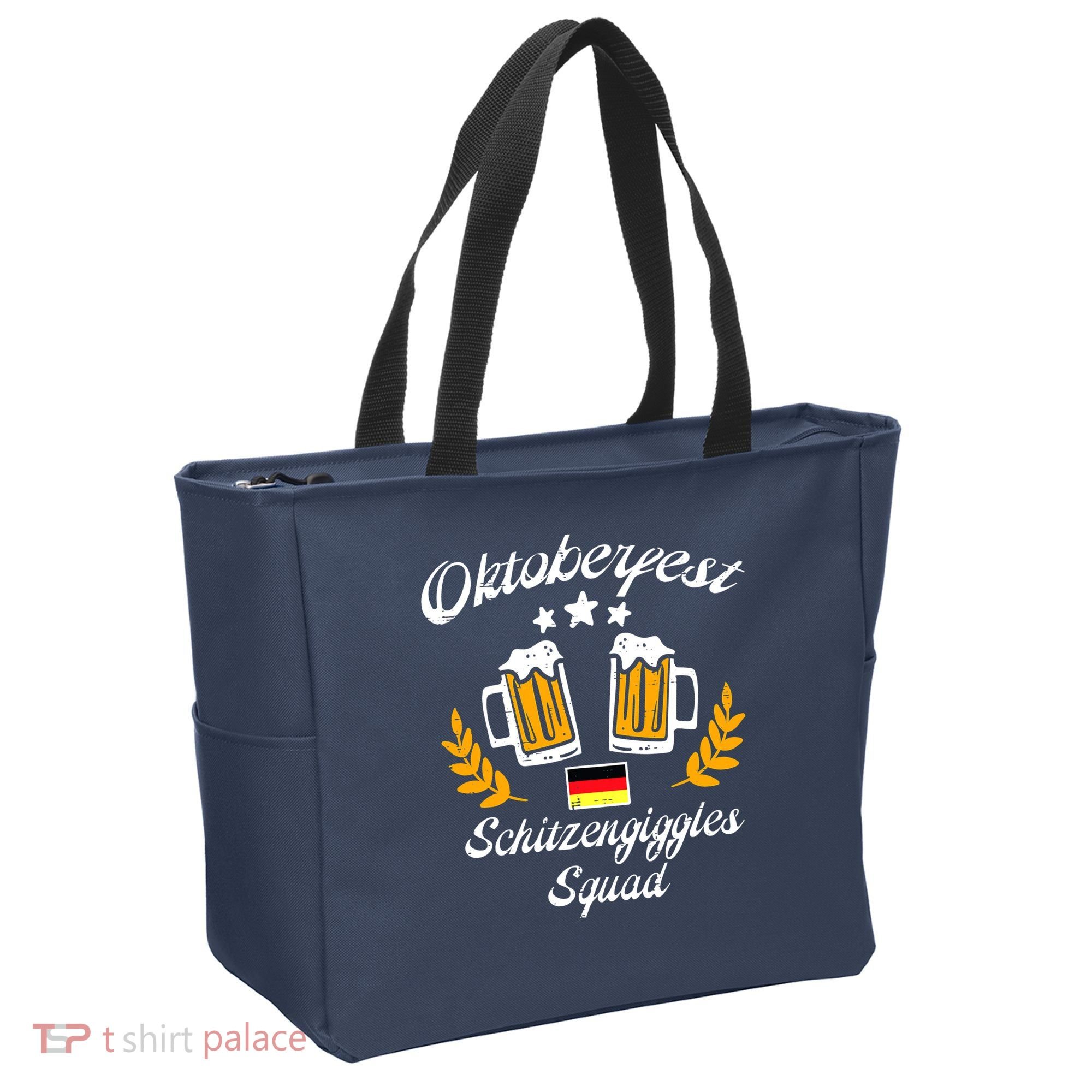 Oktoberfest Schitzengiggle Squad Bavarian Festival Tote Bag
