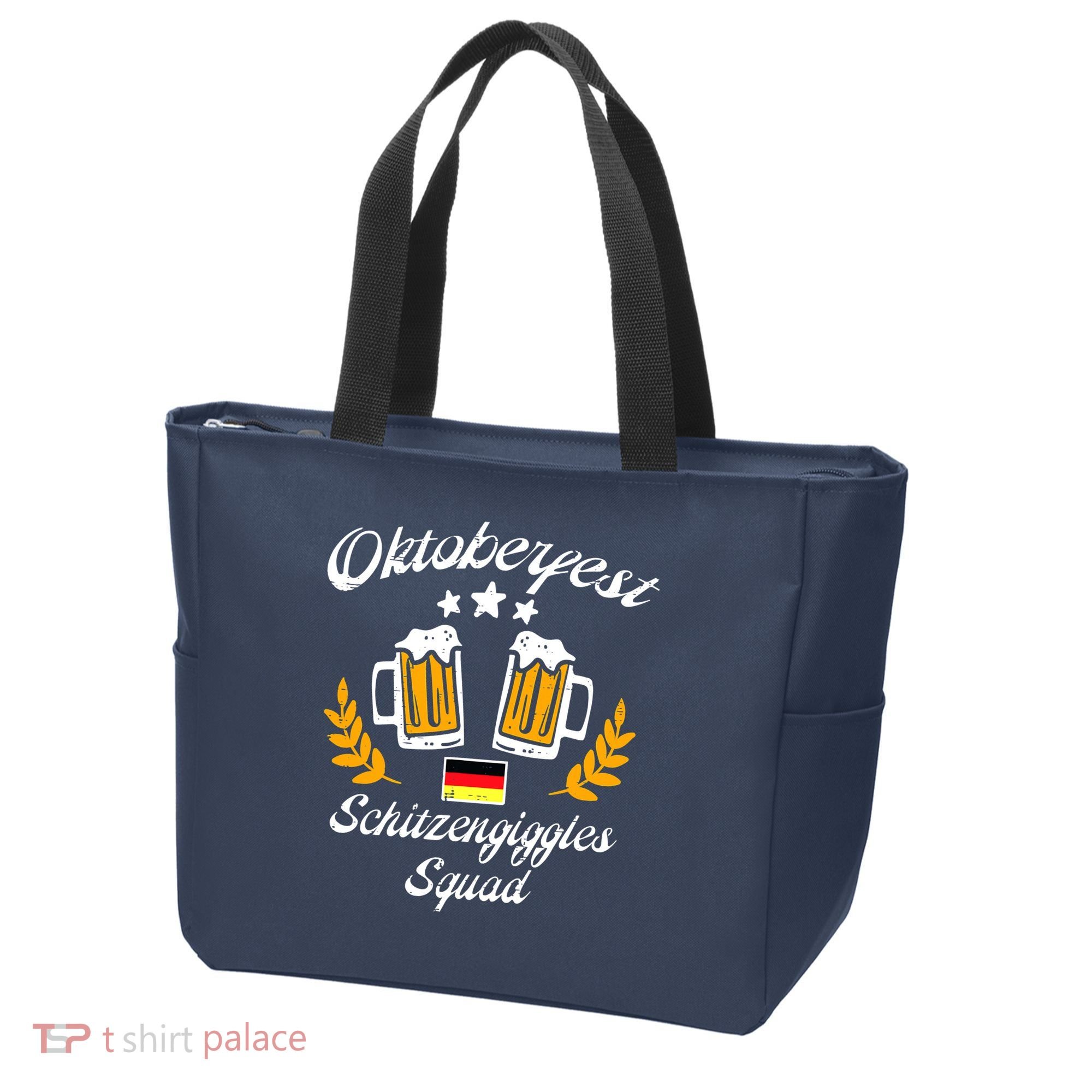 Oktoberfest Schitzengiggle Squad Bavarian Festival Tote Bag