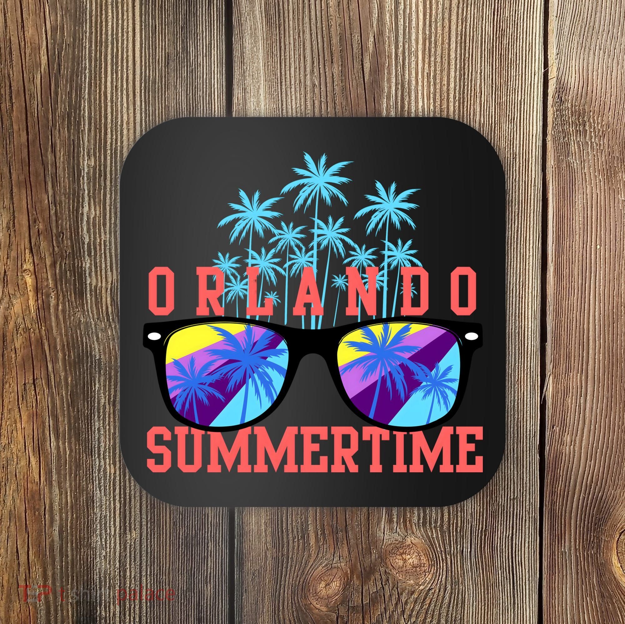 Orlando Summertime Shades Icon Coaster