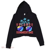 Orlando Summertime Shades Icon Crop Fleece Hoodie thumb 0