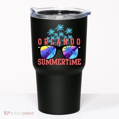 Orlando Summertime Shades Icon Tumbler