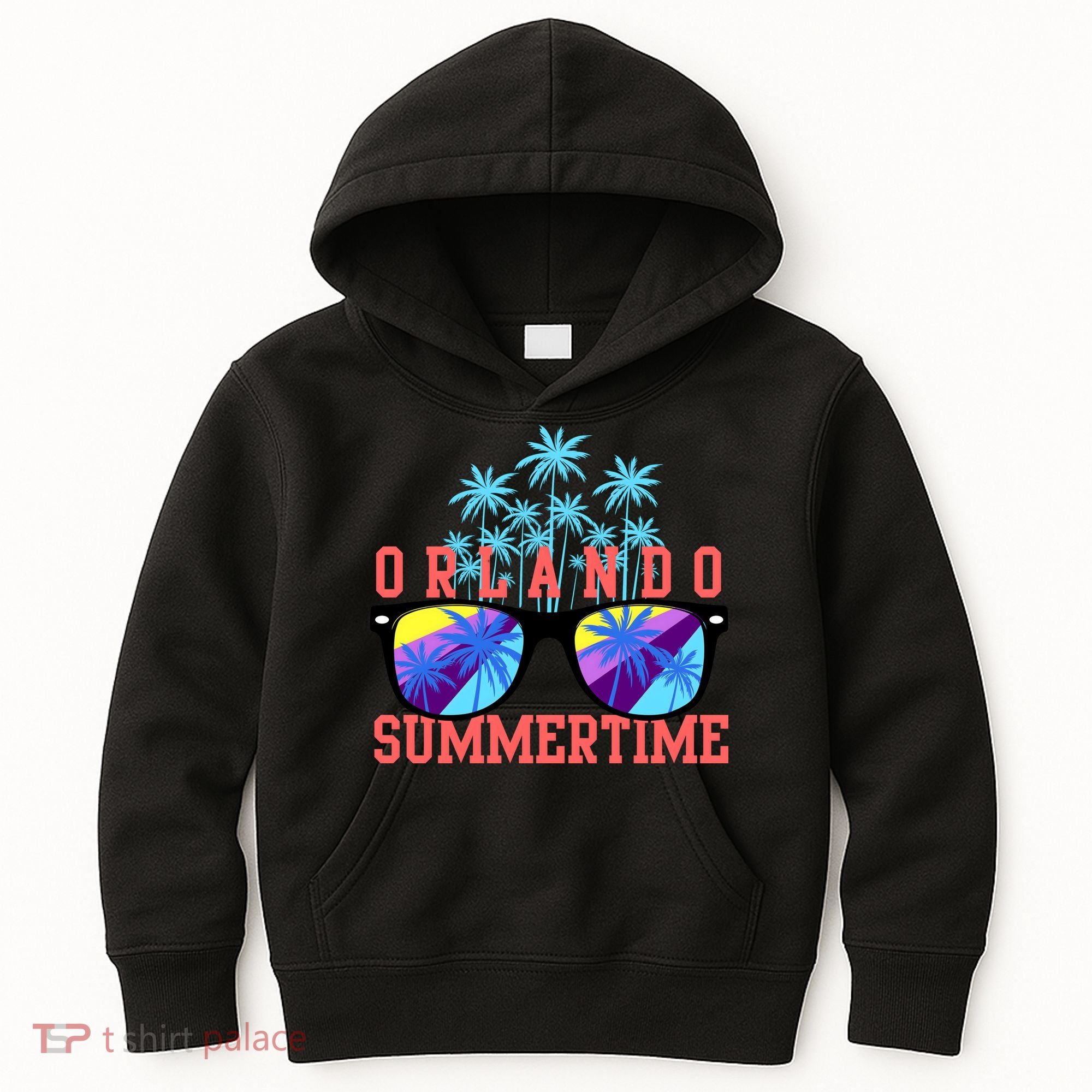 Orlando Summertime Shades Icon Kids Hoodie