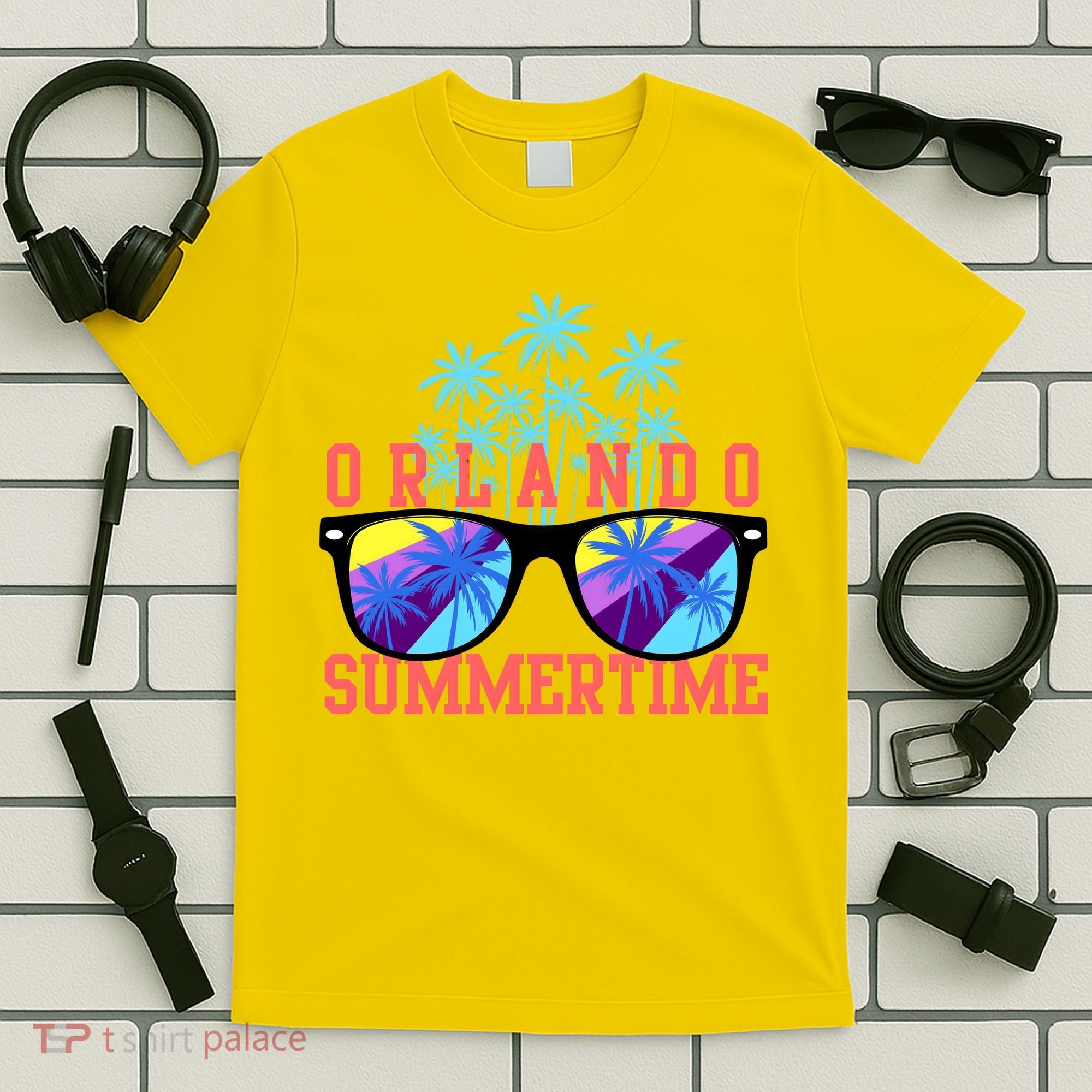 Orlando Summertime Shades Icon T-Shirt