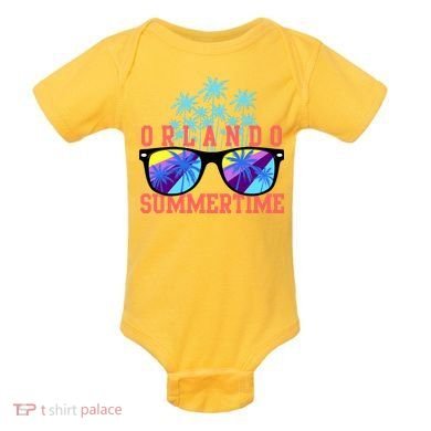 Orlando Summertime Shades Icon Baby Bodysuit