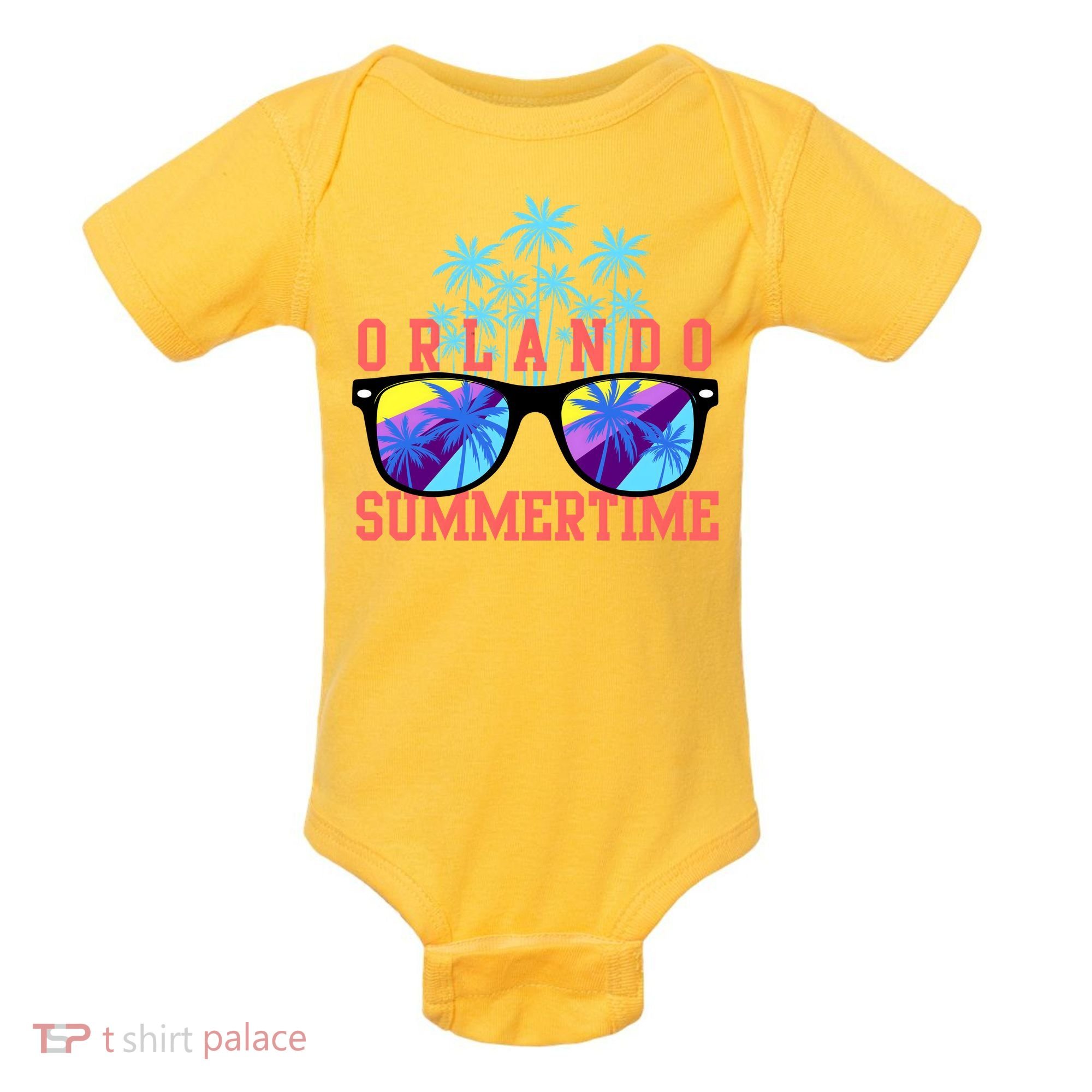 Orlando Summertime Shades Icon Baby Bodysuit