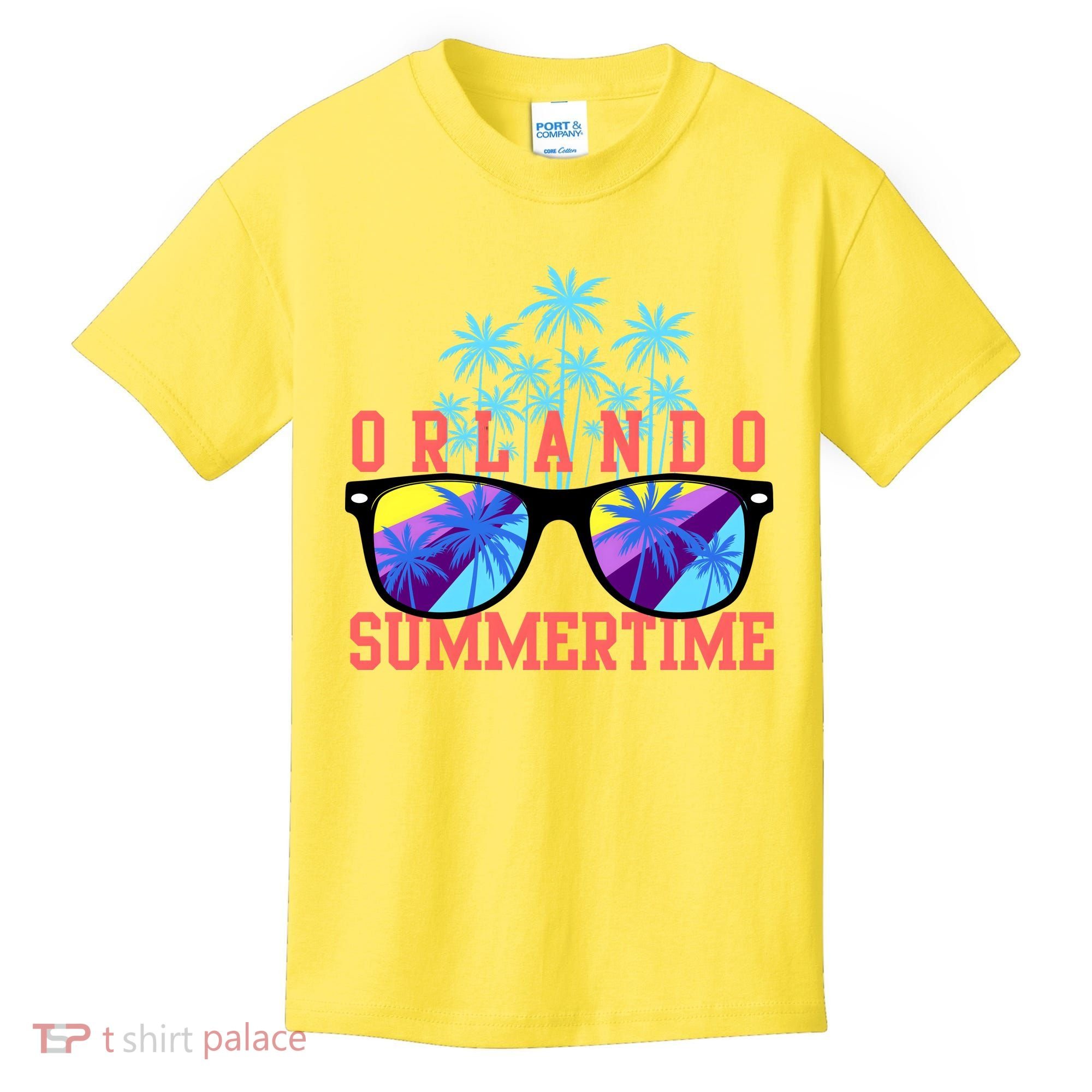 Orlando Summertime Shades Icon Kids T-Shirt