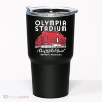 Olympia Stadium The Old Red Burn Detroit Michigan Tumbler thumb 0