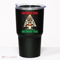 Oh Sushi Tree Funny Japanese Food Christmas Gift Tumbler thumb 0